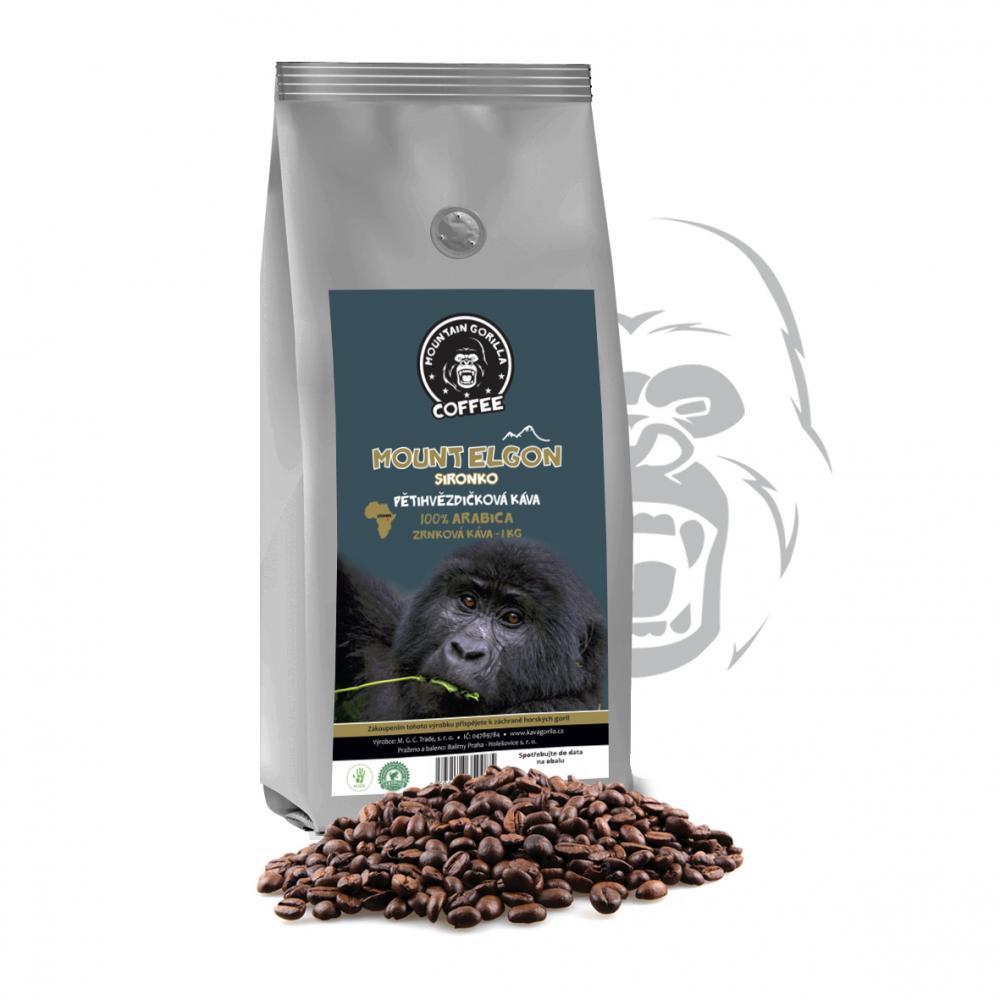 Zrnková káva Mikrolot Mount Elgon Sironko 1 kg (Wakoko Esau) - Uganda