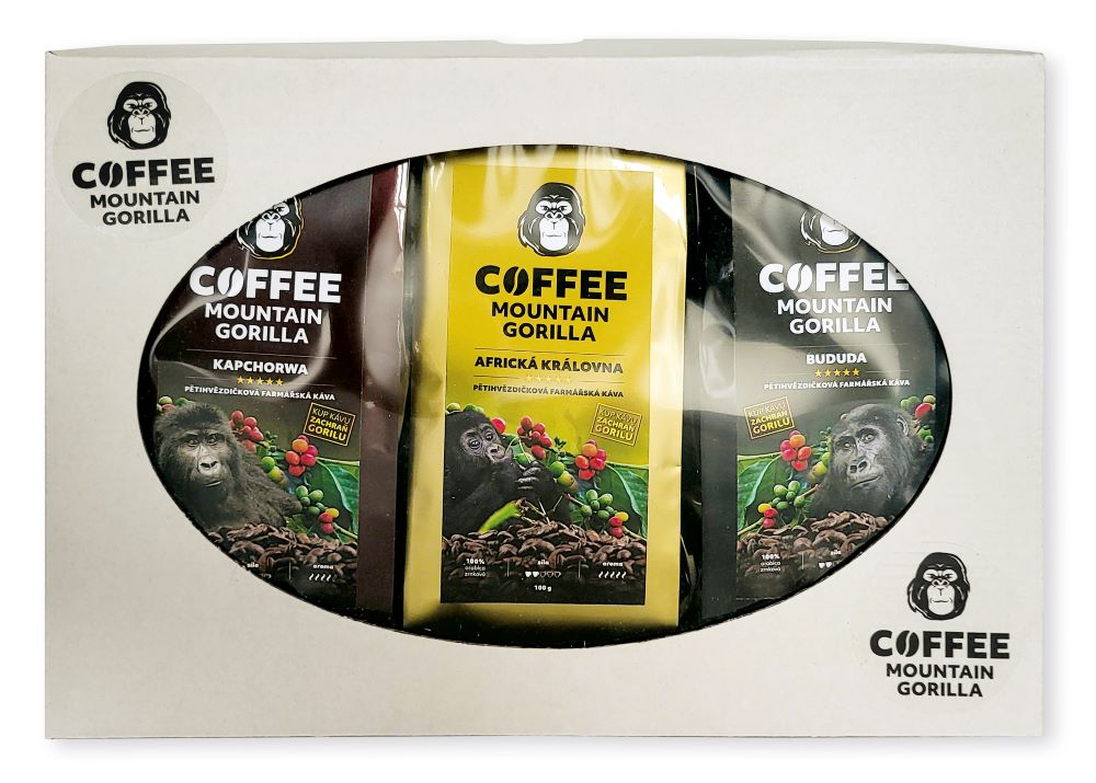 Degustační dárkový balíček kávy arabica