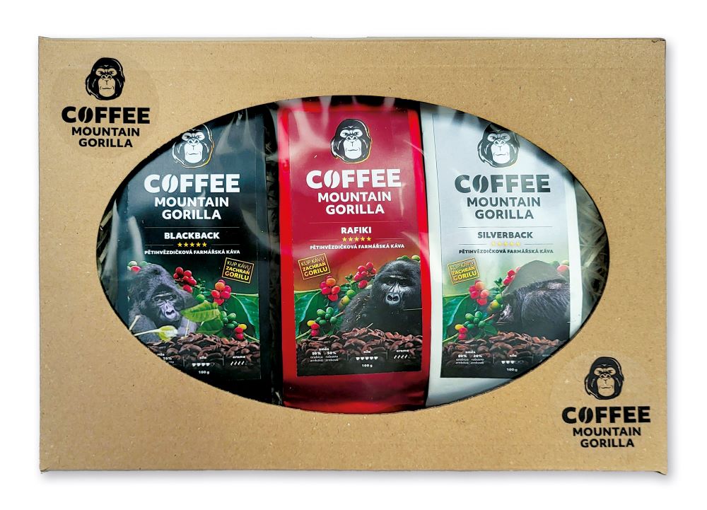 Dárkový degustační balíček kávy ESPRESSO SMĚS 300 g
