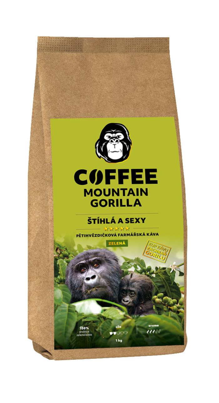 Zelená káva, Uganda 1 kg