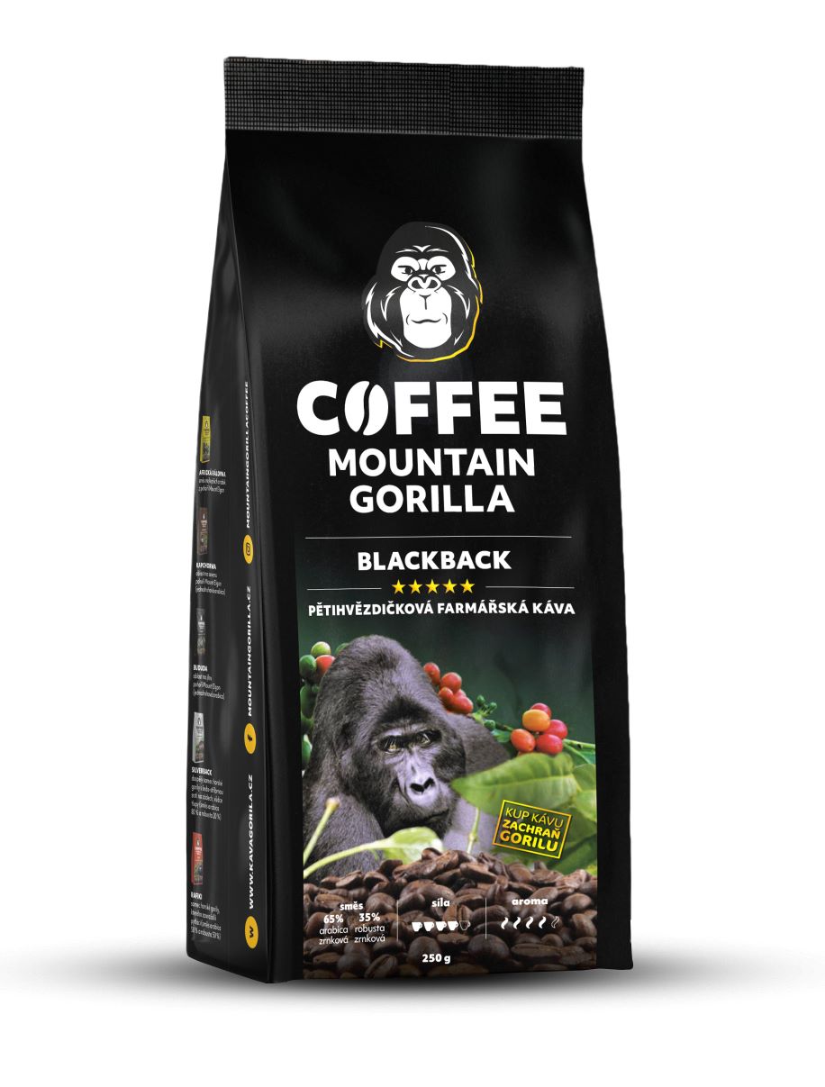 Zrnková káva Blackback espresso směs