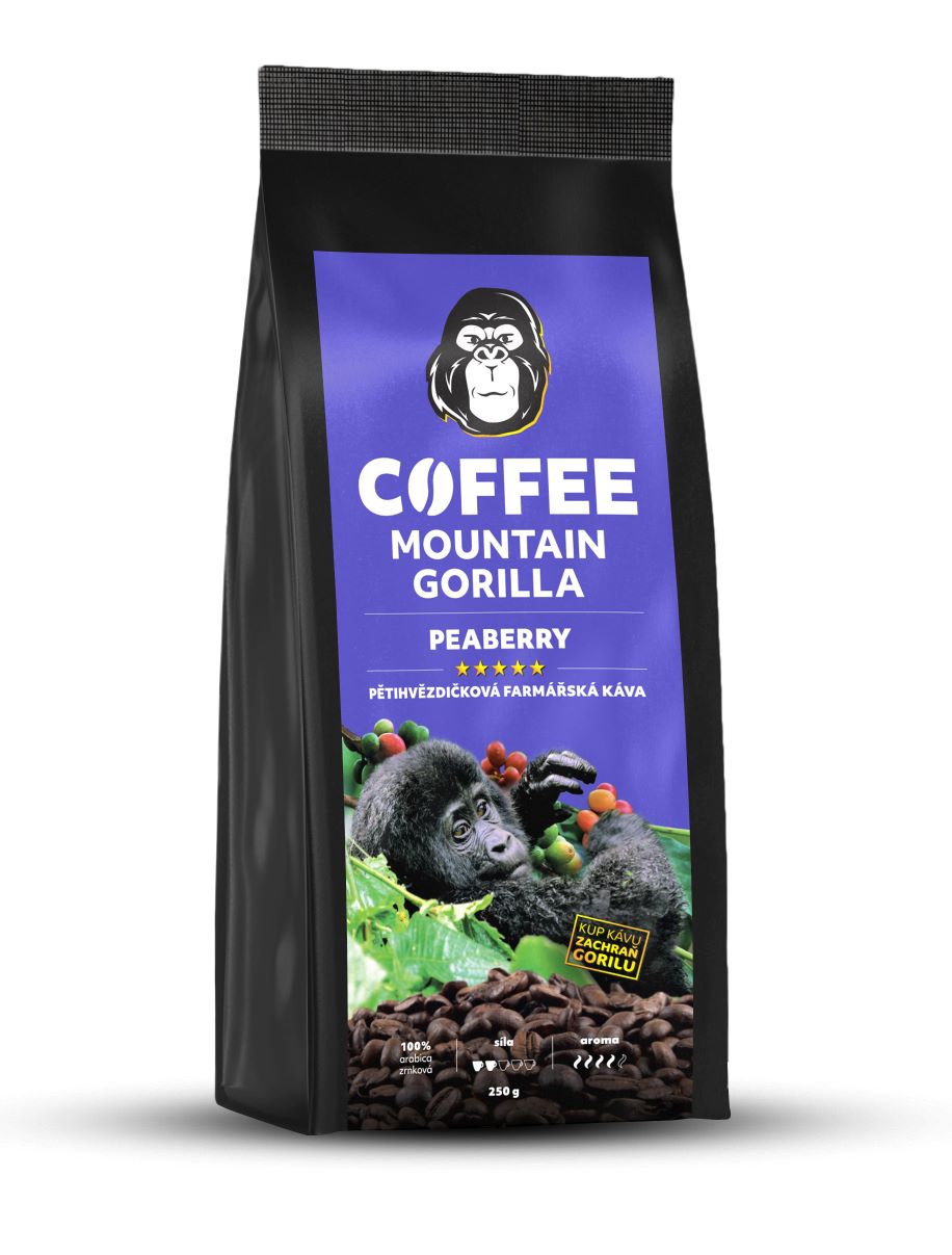 Zrnková káva (perlová) Peaberry