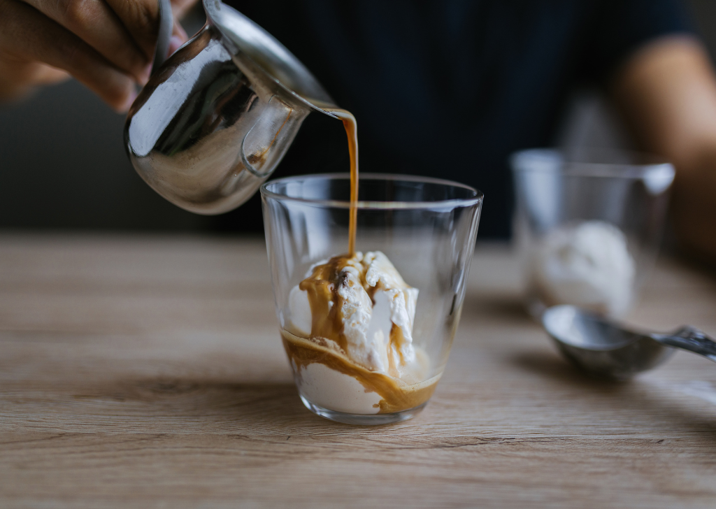Affogato - recept na kávový dezert