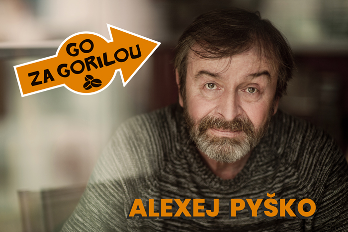 Alexej Pyško podporuje Go za Gorilou