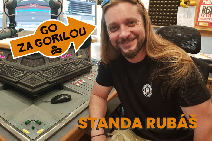 Zářijovým patronem soutěže Go za Gorilou je Standa Rubáš