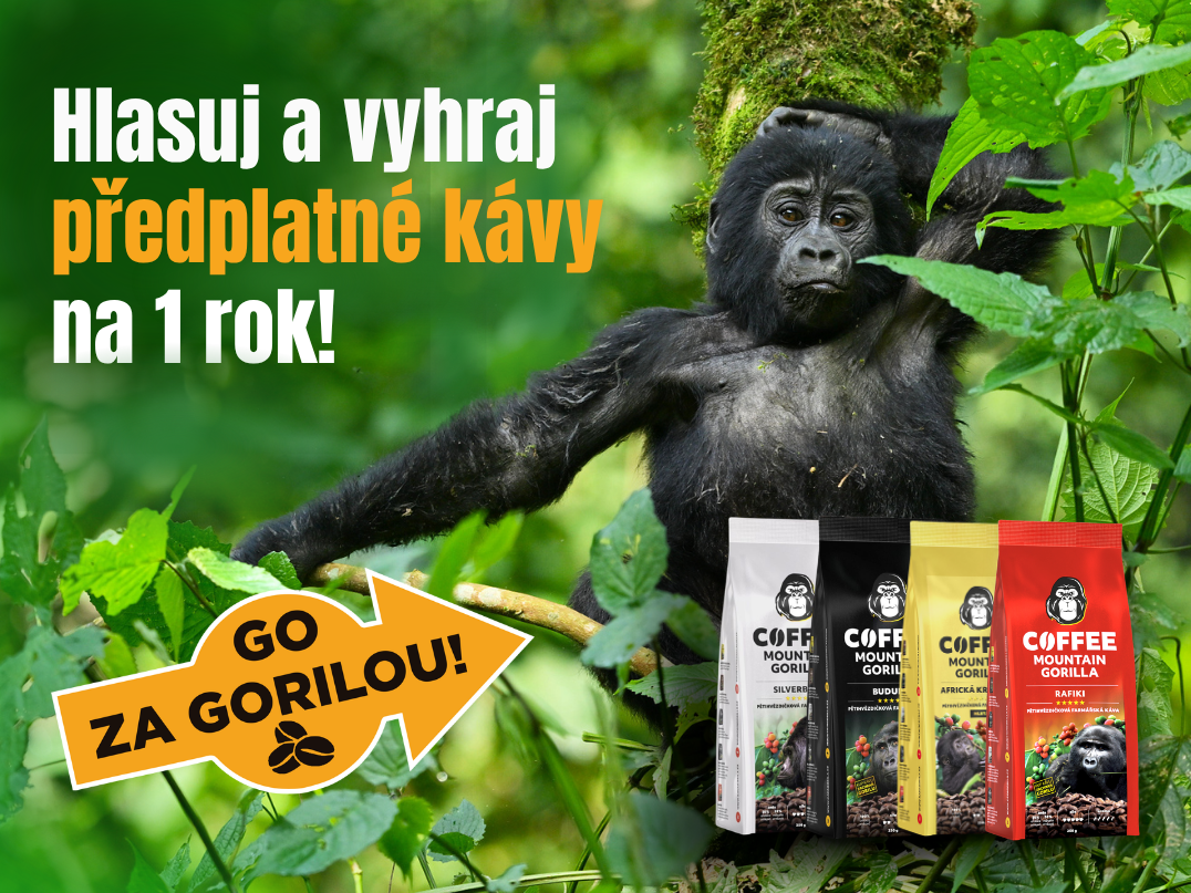 Hlasuj a vyhraj roční předplatné kávy