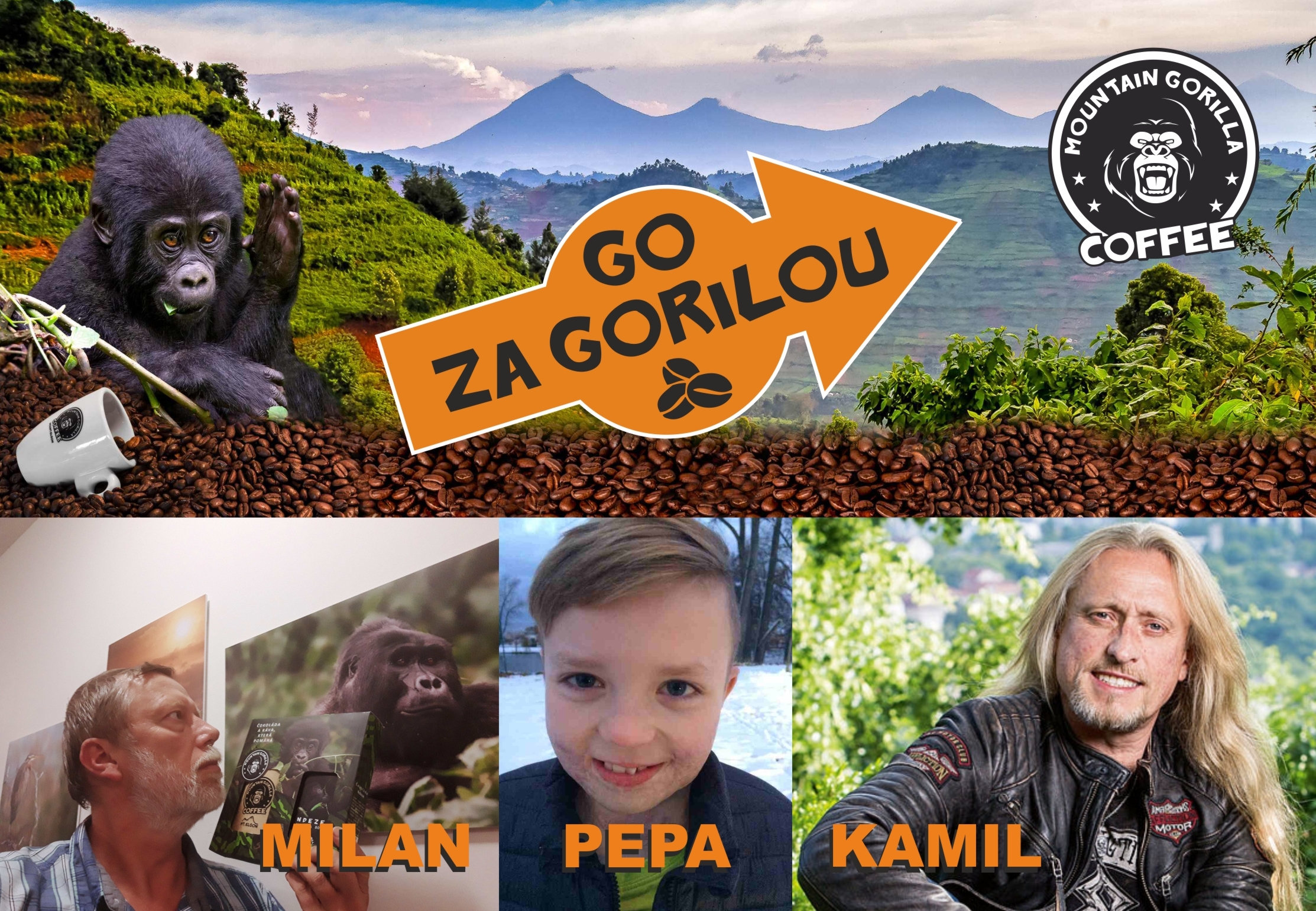 Expedice Go za Gorilou! startuje